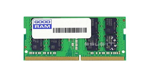 Pamięć RAM 1x 16GB GoodRAM SO-DIMM DDR4 2400MHz PC4-19200 | W-MEM2400S416G 